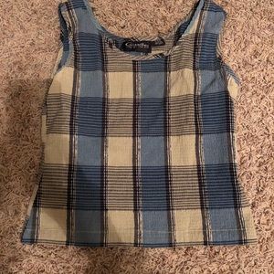 Crop top tank top